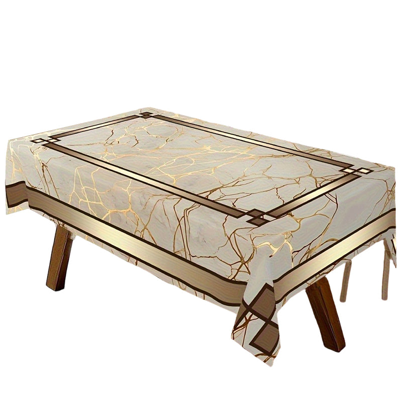 ⏳Ограничена 50% отстъпка⏰Водоустойчива покривка за маса с мраморен принт🌩️