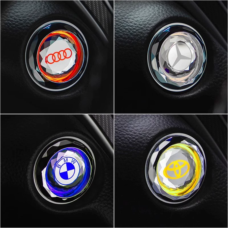 Promoție excelentă🔥Reducere de 49%🔥Buton de protecție cu cristal cu o singură cheie pentru pornire