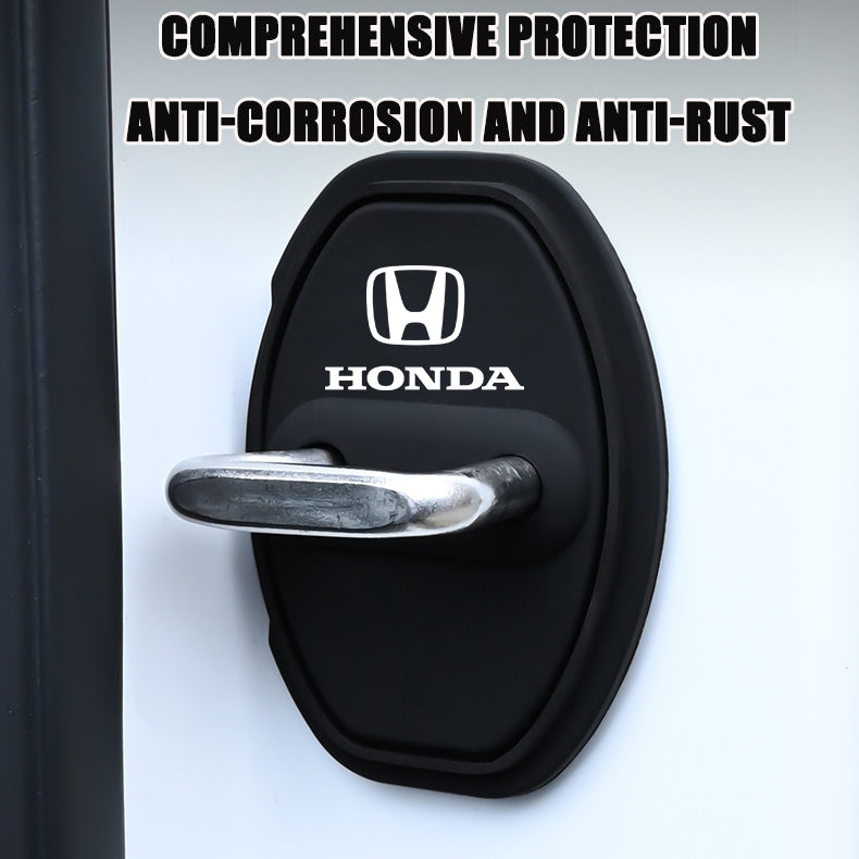 Силиконов защитен калъф за ключалка на автомобилна врата (4 бр.)