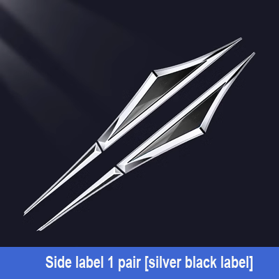 Креативни поцинковани метални стикери за кола ✨2 бр.✨