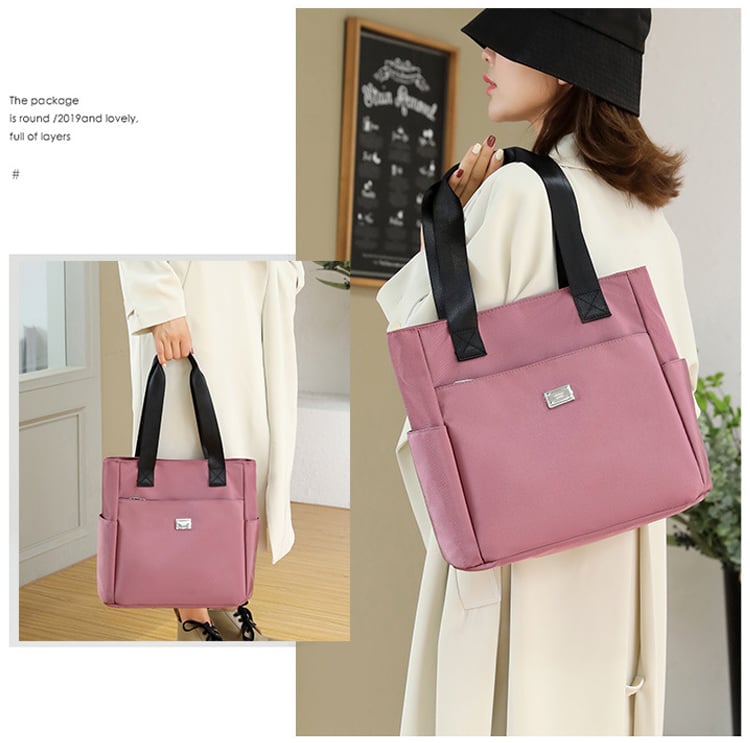 🔥Водоустойчива найлонова чанта за през рамо с голям капацитет и множество джобове👜