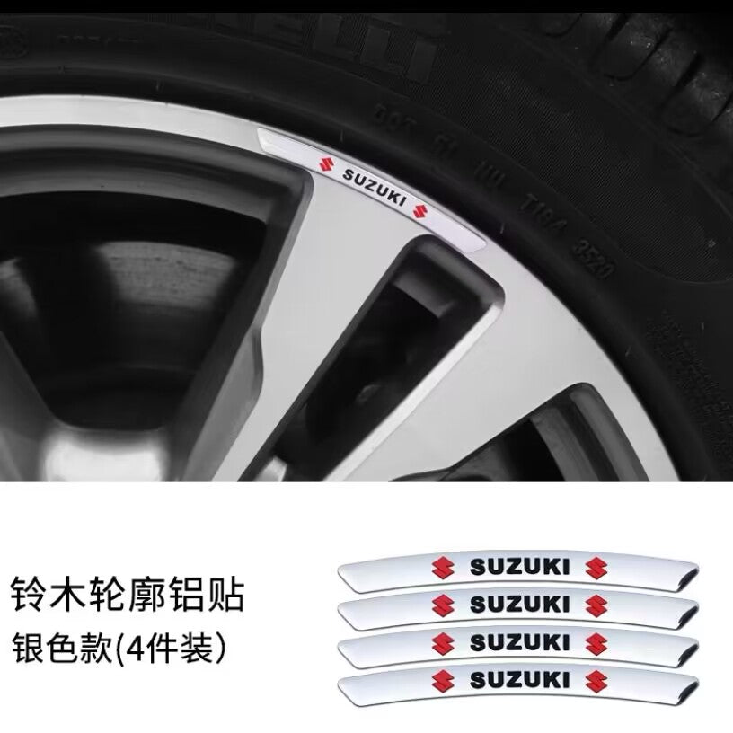 Гореща разпродажба ✨50% отстъпка ✨3D стикер за метална джанта с личност (4 бр.)