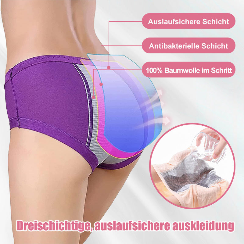 (L-8XL)🌸Vásárolj 2-t, kapsz 1-et ingyen🔥Női Magas Derekú, Szivárgásmentes Alsónemű👙