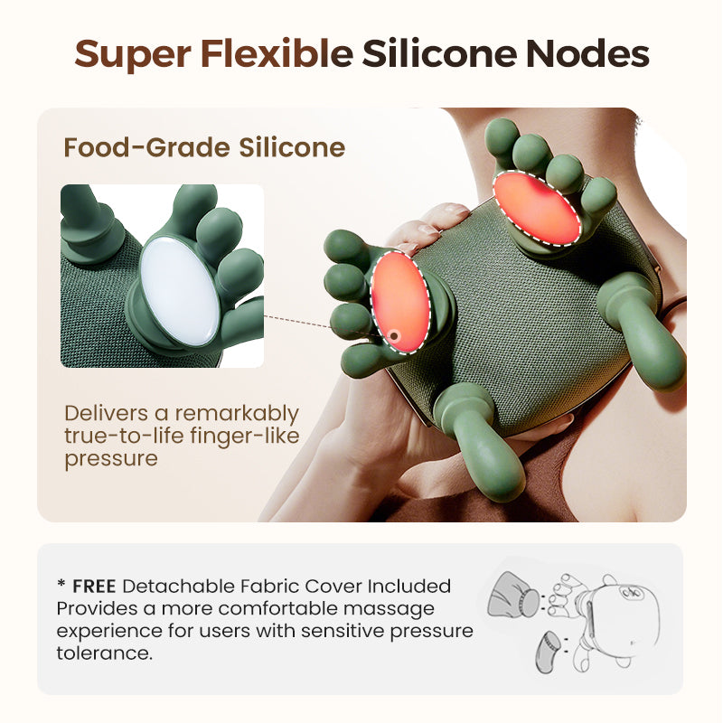 💞Топъл коледен масажор за врата - интелигентен масажор с три скорости🎁