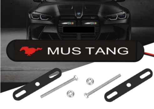 Гореща разпродажба ✨50% отстъпка ✨Стилна, атмосферна LED лампа с лого за централната решетка на вашия автомобил