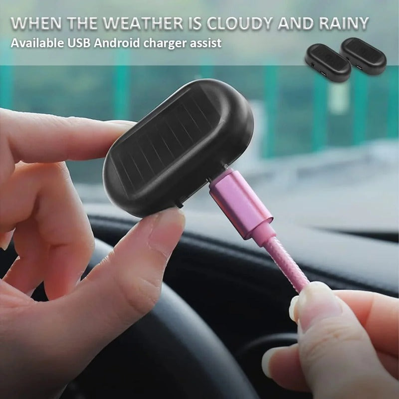 Слънчева лампа за автомобилна аларма