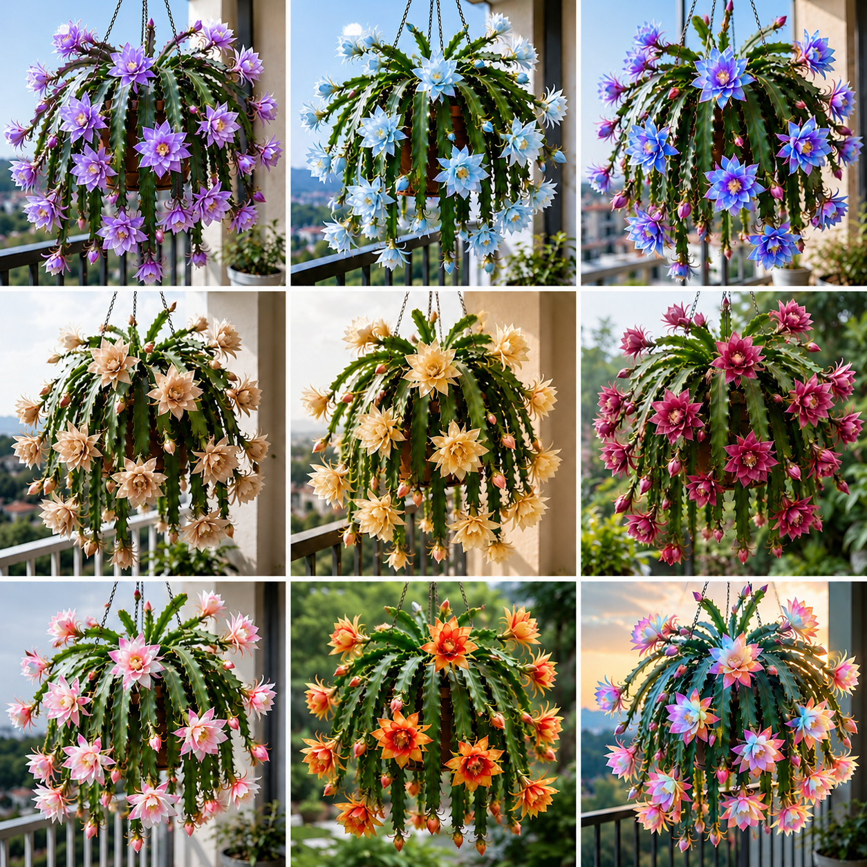 🌸 Ritka Epiphyllum orchideakaktusz – Lenyűgöző egzotikus virágok