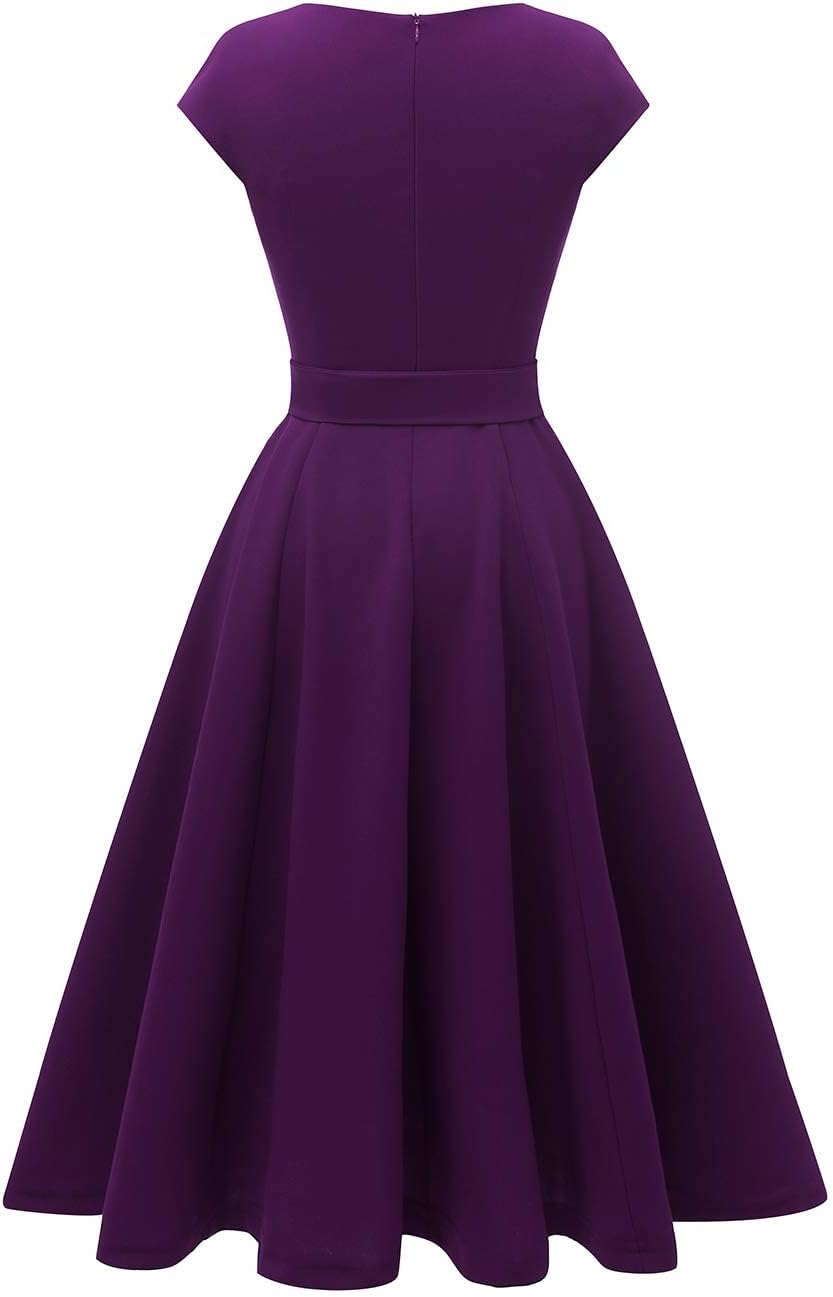 Коктейлни рокли DRESSTELLS за жени, официални сватбени рокли, скромни бални рокли за църковен прием през 2025 г.