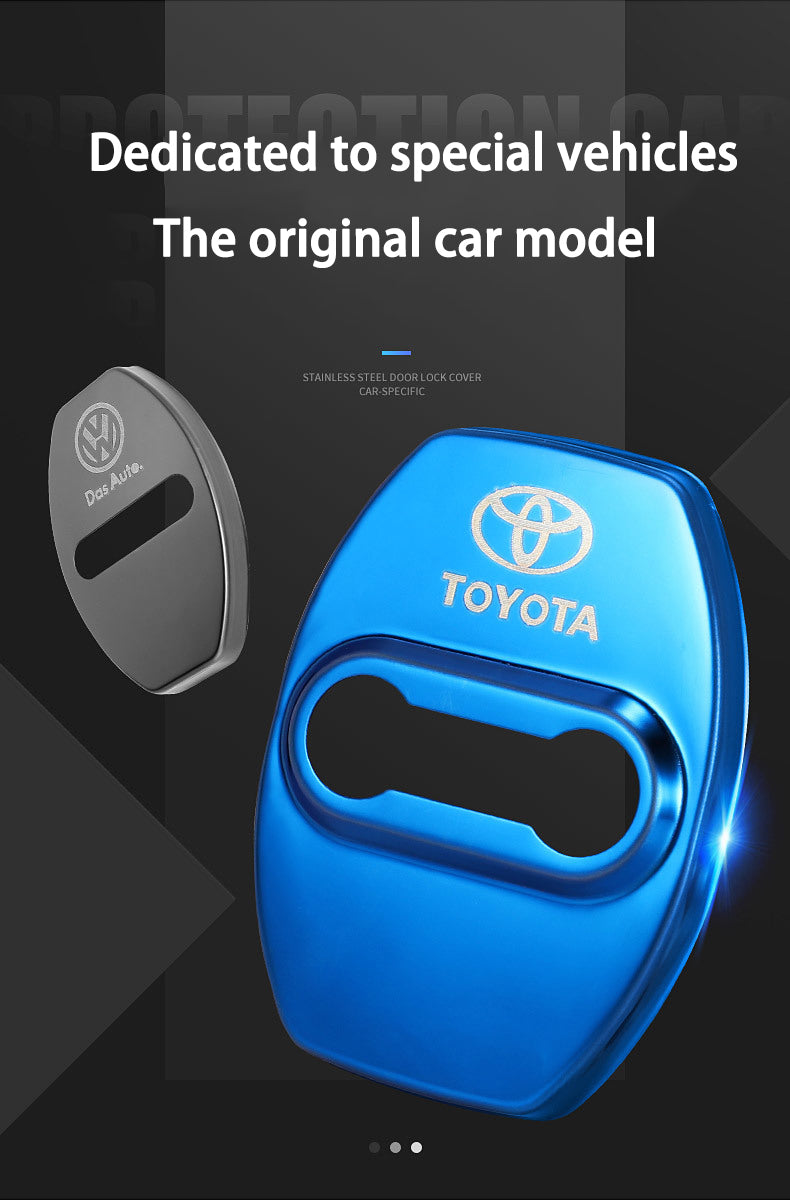 Гореща разпродажба ✨50% отстъпка ✨Защитен капак за ключалка на автомобилна врата от неръждаема стомана, антикорозионна защита 🔥4 бр. 🔥