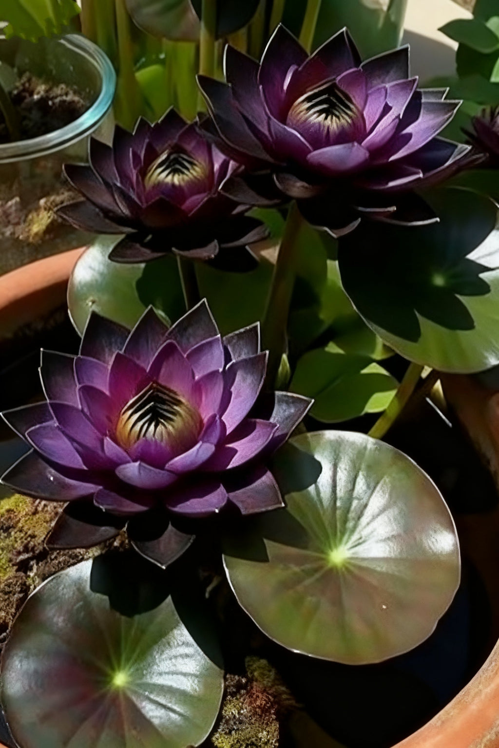 🌌💜 Лотос в сянка – рядка красота във вашата градина🌸