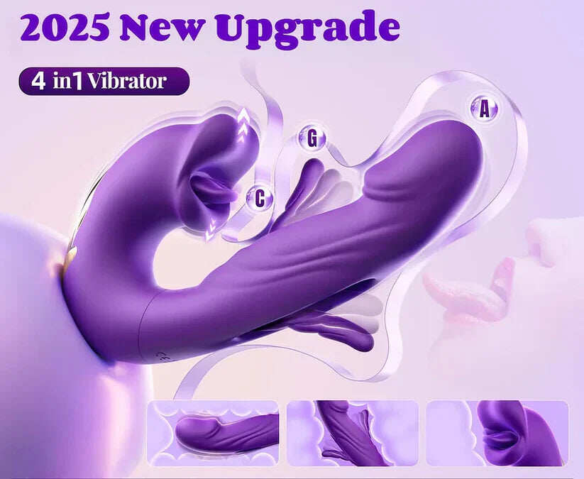 💥Újdonság 2025-ben 💞 7 rezgés és 5 lengési mód - G-pont vibrátor