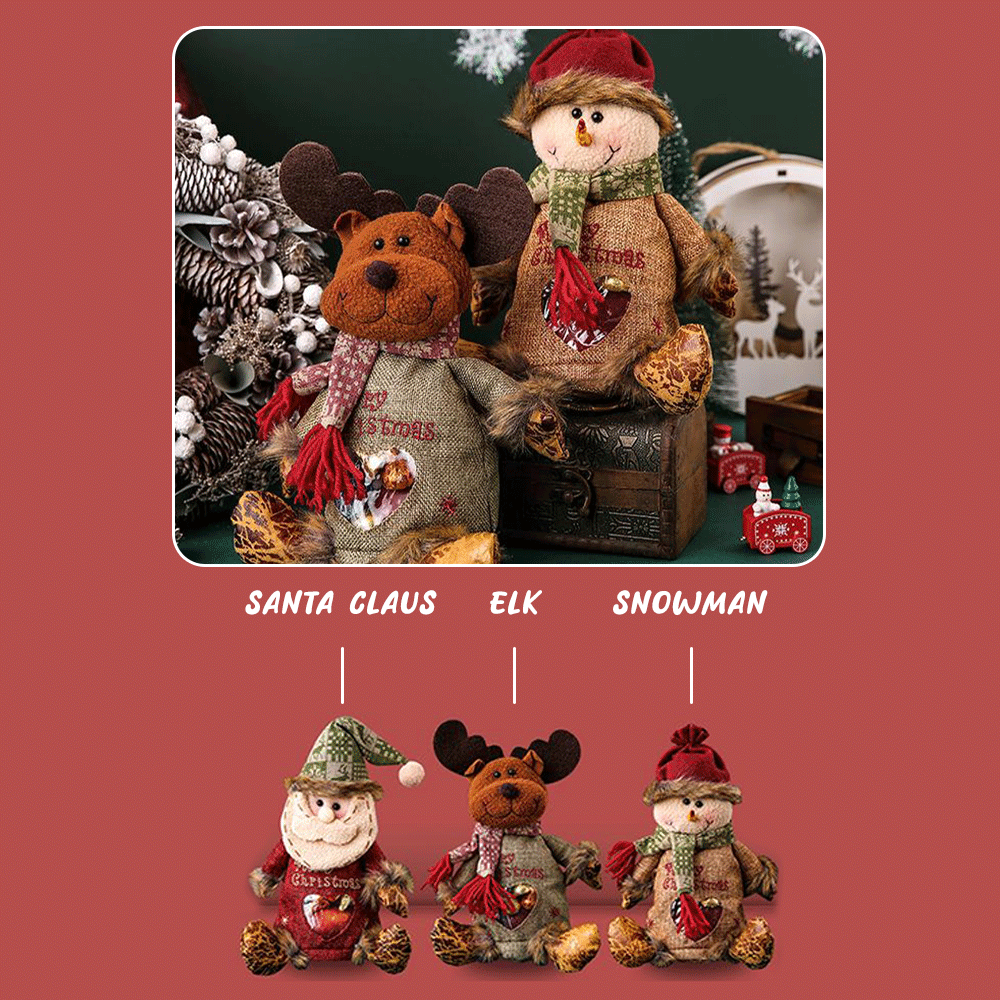 Коледна подаръчна торбичка🎅✨