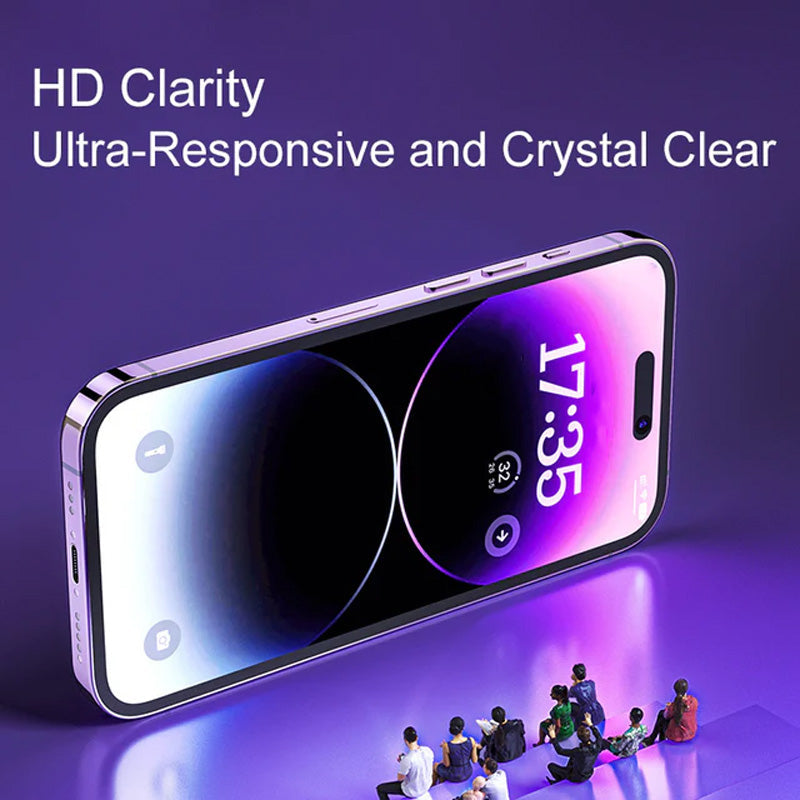 Закалено фолио без прах от копринен екран