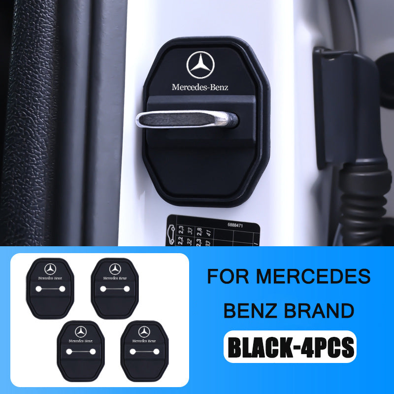 Силиконов защитен калъф за ключалка на автомобилна врата (4 бр.)