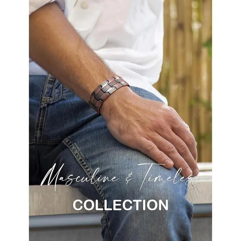 Медна магнитна гривна —— Облекчава умората и насърчава кръвообращението