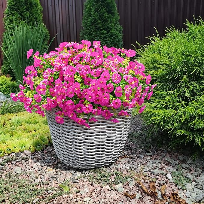 💥Подобрен материал с най-високо качество 🌸Устойчива на UV лъчи и неизбеляваща поветица (без саксия)