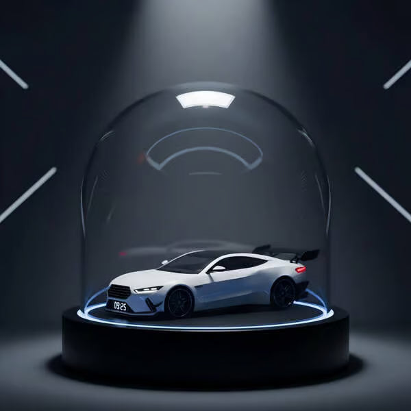 🎁 Hiperautó ébresztőóra🏎️Realisztikus motor- és fényeffektusok