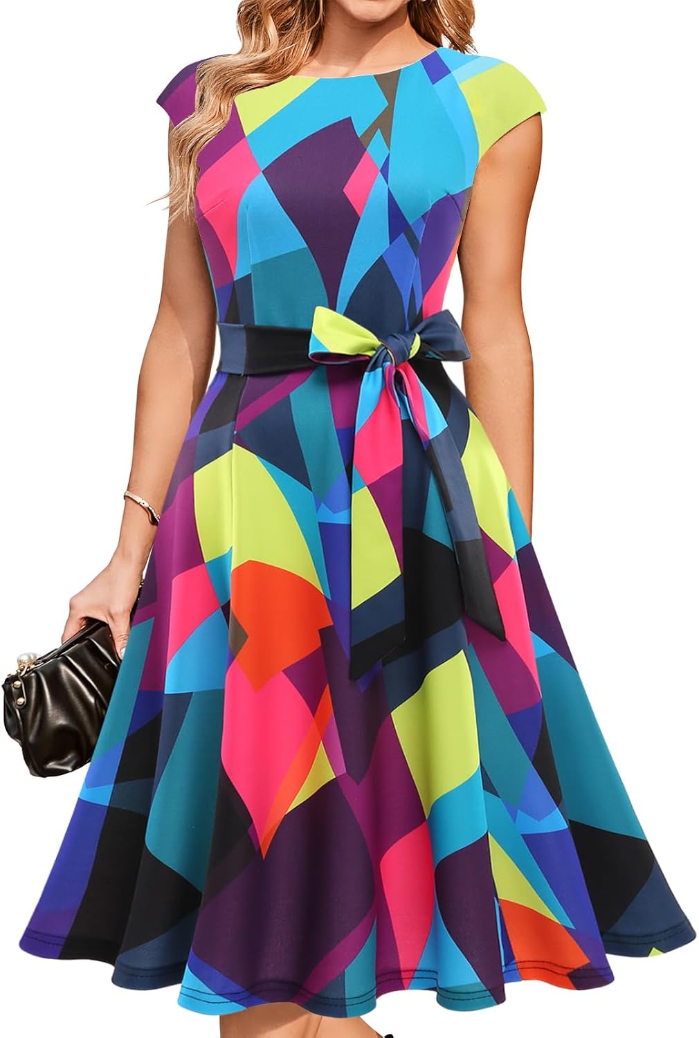 Коктейлни рокли DRESSTELLS за жени, официални сватбени рокли, скромни бални рокли за църковен прием през 2025 г.