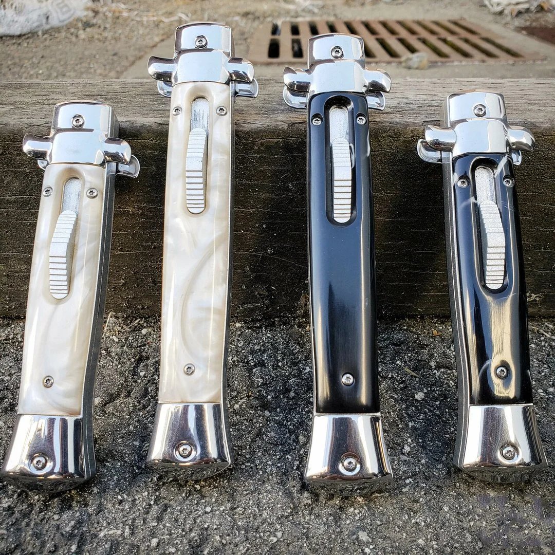 (🔥Разпродажба от последния ден - 50% отстъпка) Класически джентълмен италиански OTF нож