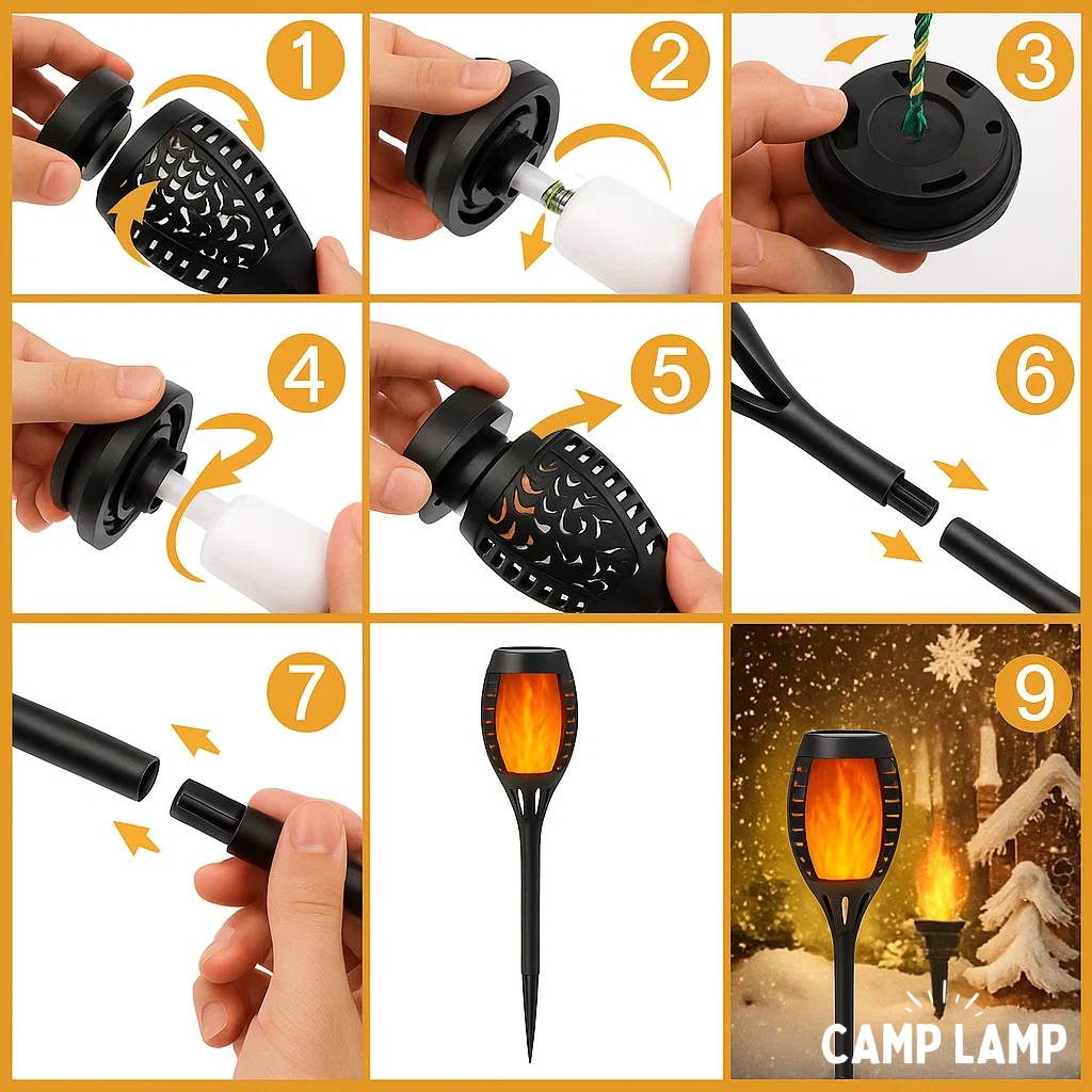 Лампи с пламък – 🌟Най-добрият фенер с ефект на пламък за 2025 г.