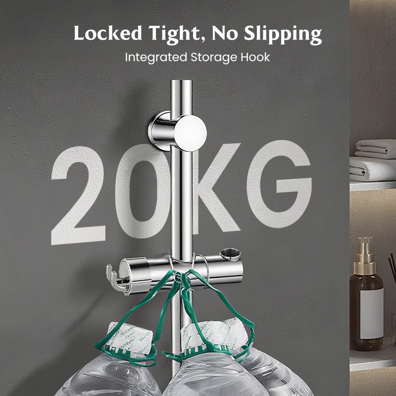 🔥Най-лесният за употреба🔥Душова тръба и душова глава, които могат да се монтират без инструменти.