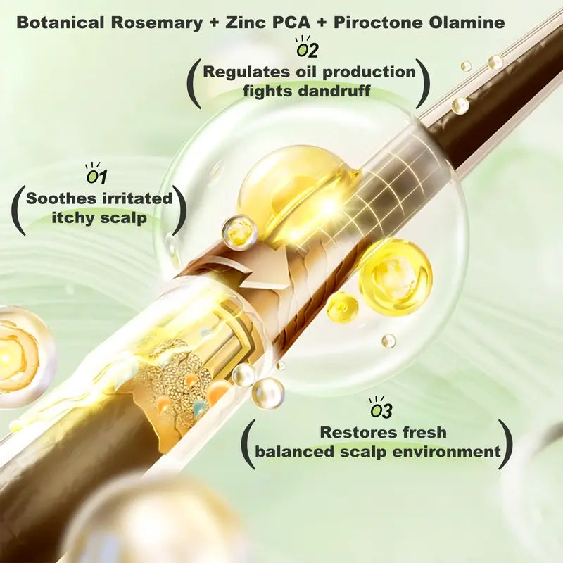 ✨Освежаващ шампоан за коса, който ѝ придава гладкост и блясък