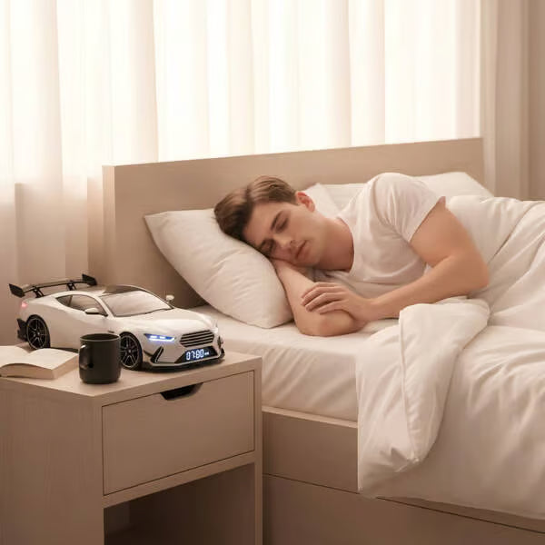 🎁 Алармен часовник за хиперкола🏎️ Реалистичен двигател и светлинни ефекти