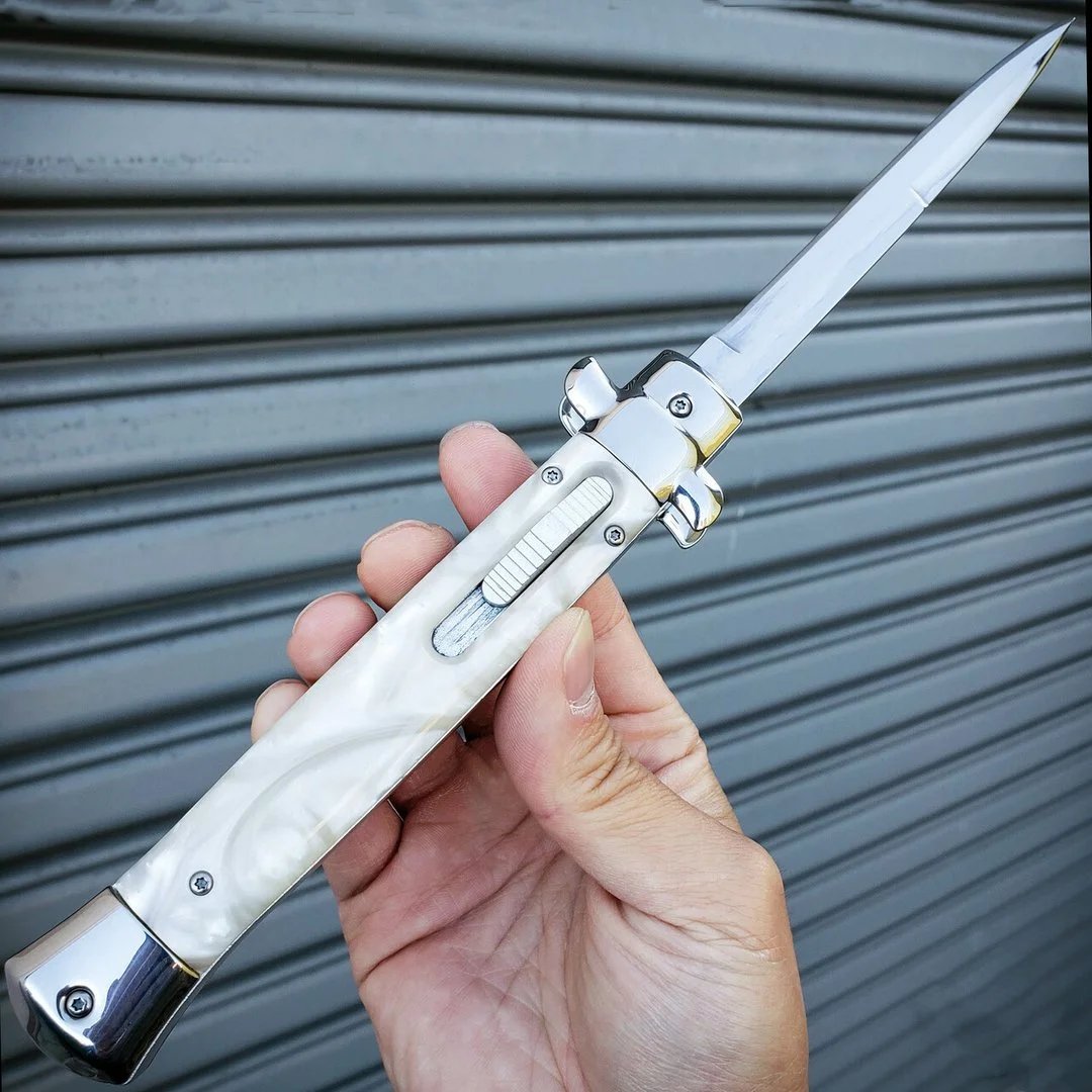 (🔥Разпродажба от последния ден - 50% отстъпка) Класически джентълмен италиански OTF нож