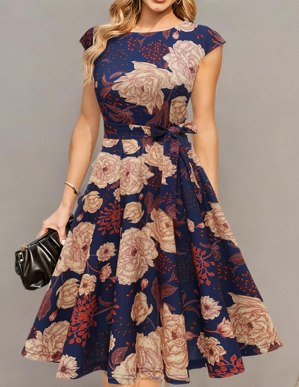 Коктейлни рокли DRESSTELLS за жени, официални сватбени рокли, скромни бални рокли за църковен прием през 2025 г.