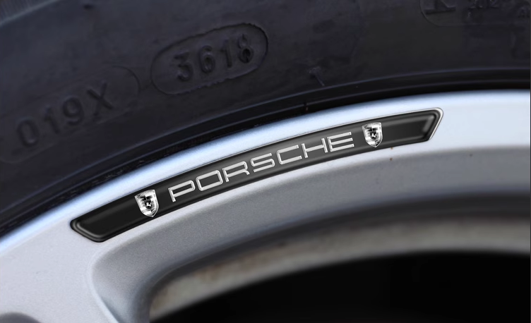 Гореща разпродажба ✨50% отстъпка ✨3D стикер за метална джанта с личност (4 бр.)