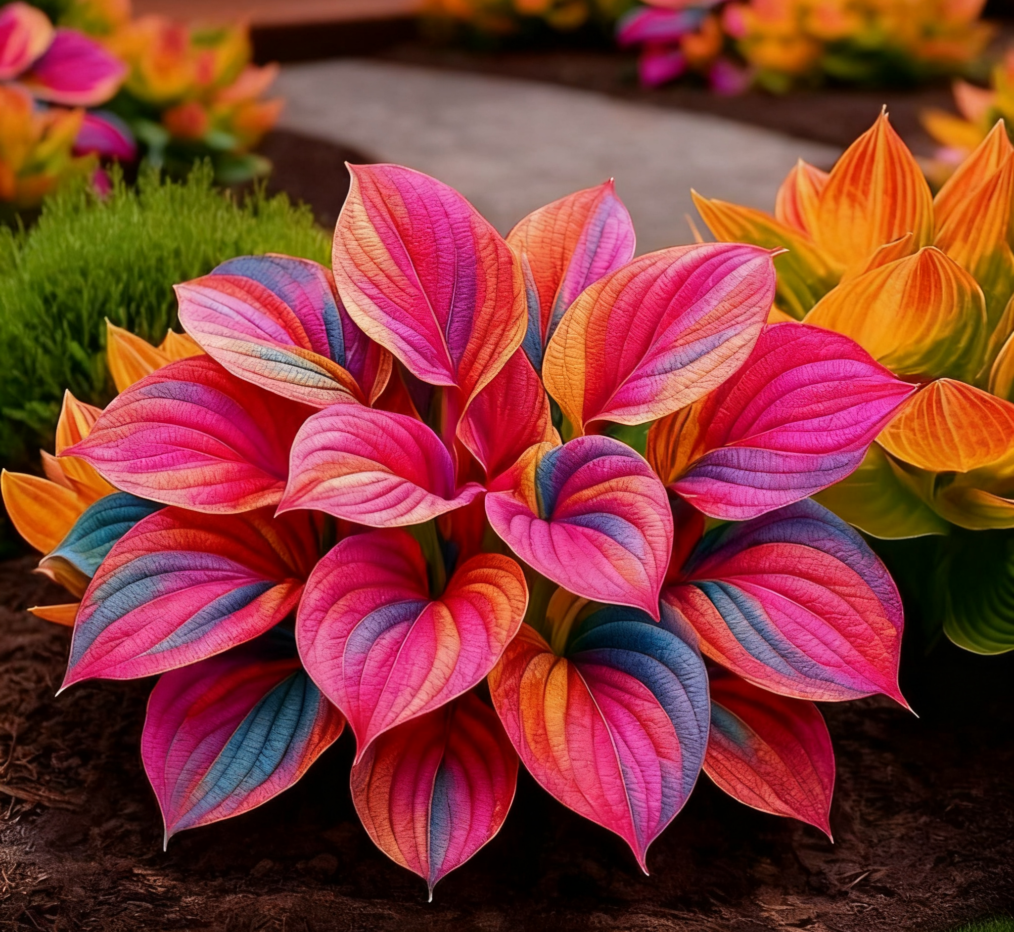 🔥🌌 Градинска магия, светеща в тъмното: Редки семена на хоста с наситено сини пламъци