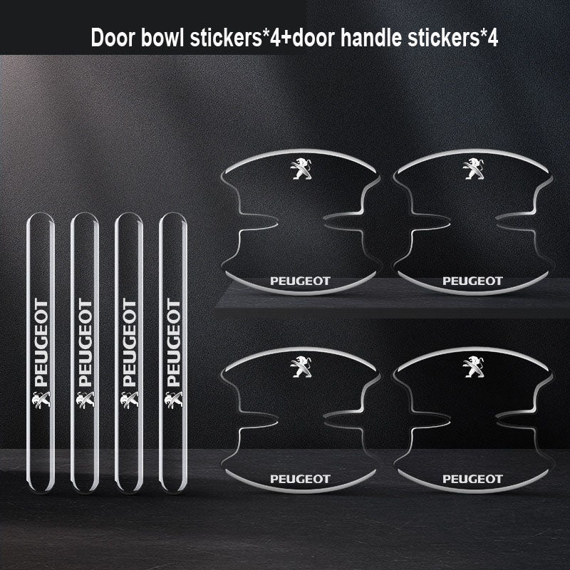 Сгъстено лепило за автомобилни врати с лого ✨8 бр.✨