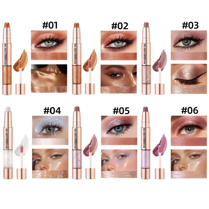 Кремообразен молив за очи с двоен ефект