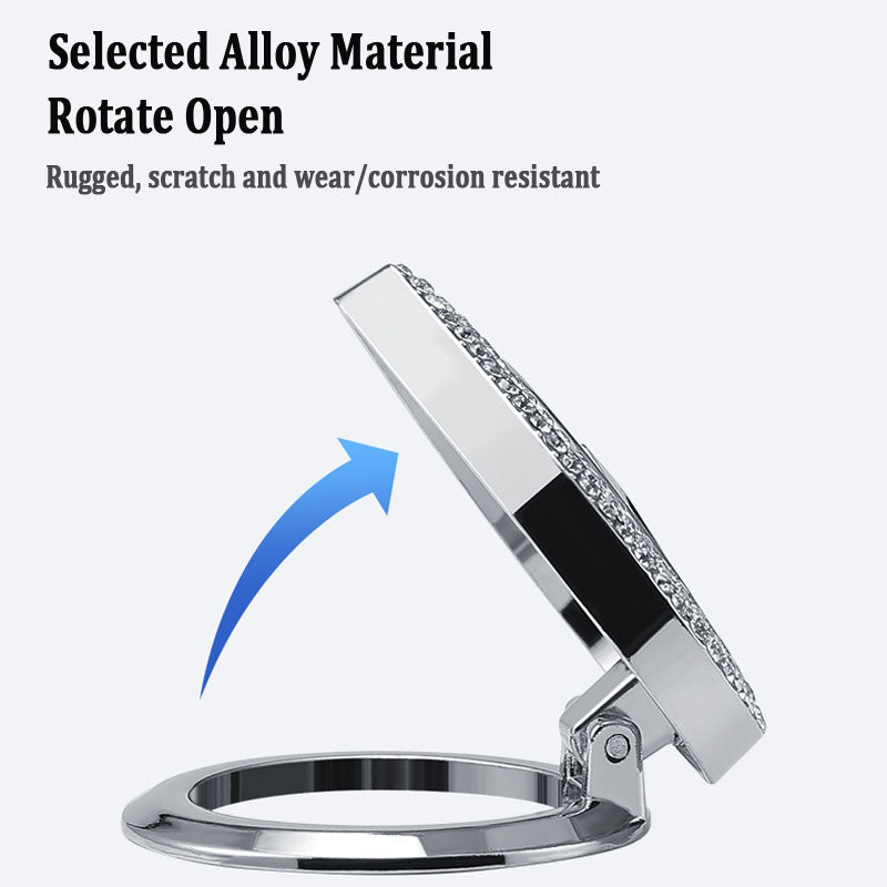 Гореща разпродажба 2025 г.🔥Защитен калъф за стартиране с един бутон във формата на сърце, инкрустиран с диаманти