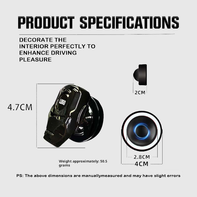 Калъф за бутон Старт от висок клас, метал | Hero Edition