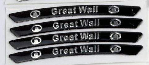 Гореща разпродажба ✨50% отстъпка ✨3D стикер за метална джанта с личност (4 бр.)