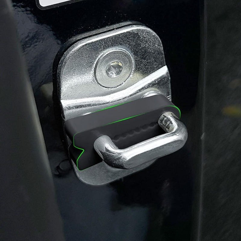 Quiet Every Close — Silicone Car Door Latch Shock Absorber