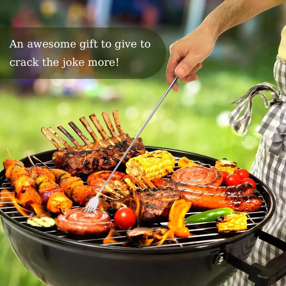 💥🔥 Телескопична вилица и лъжица от неръждаема стомана