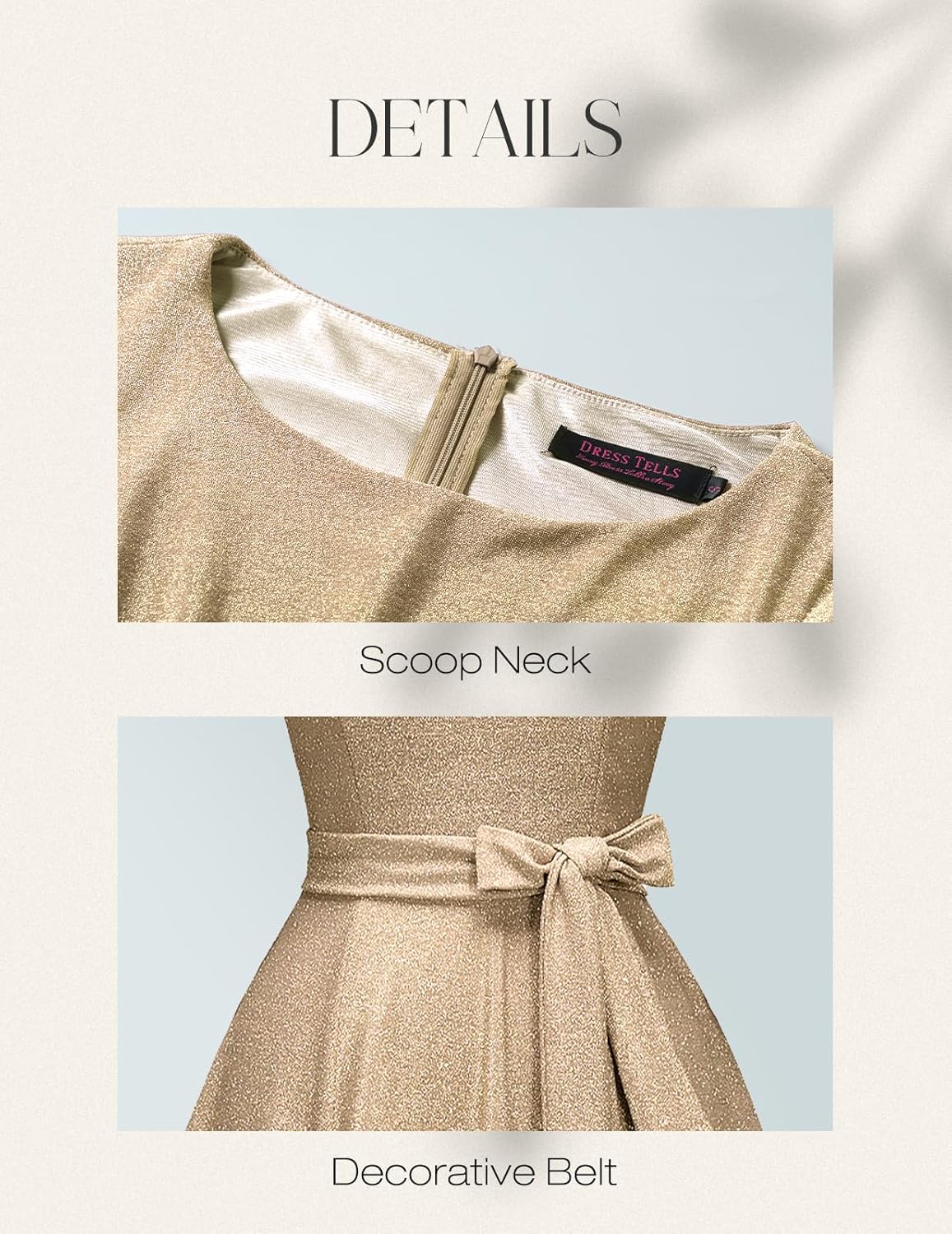 Коктейлни рокли DRESSTELLS за жени, официални сватбени рокли, скромни бални рокли за църковен прием през 2025 г.