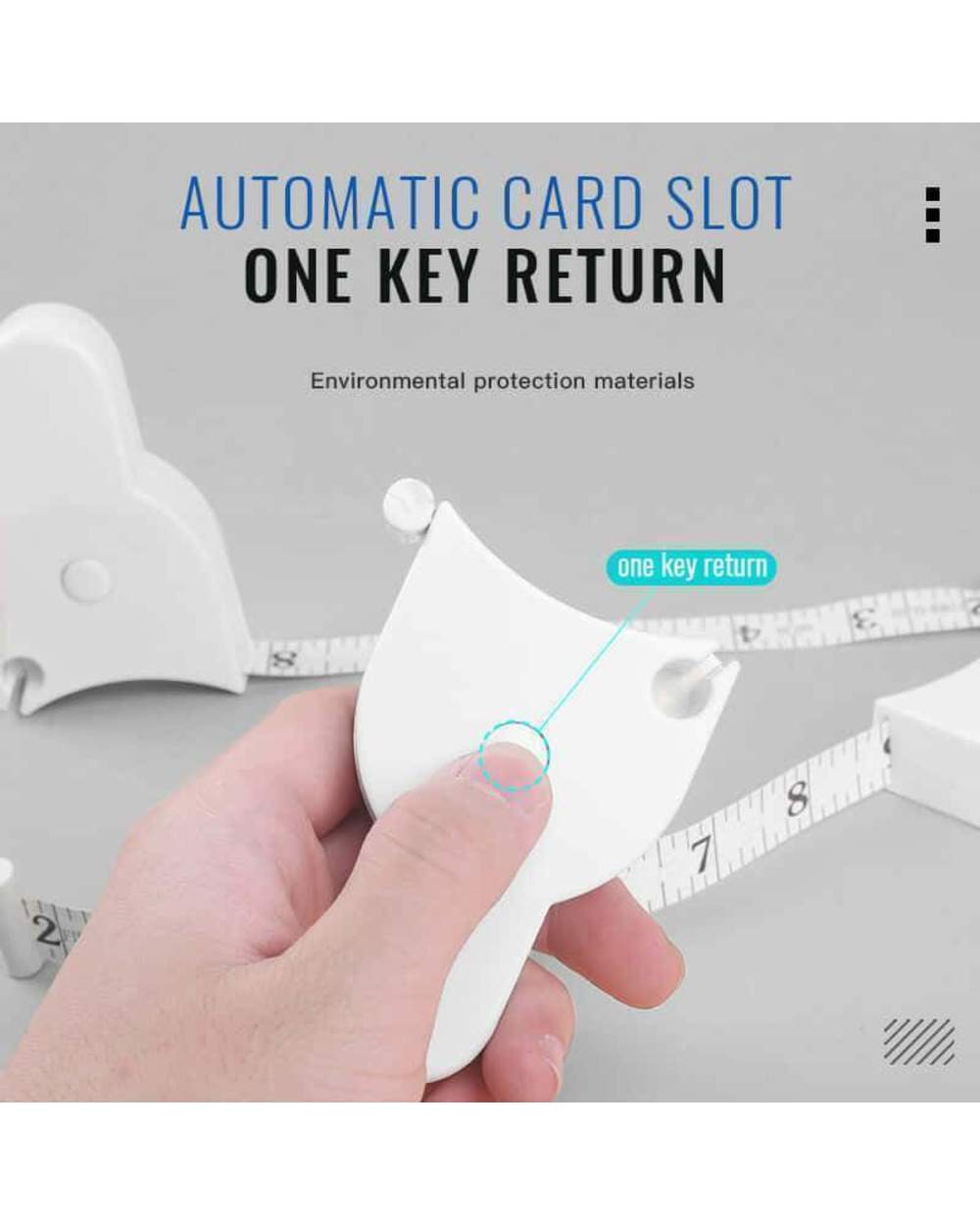 🔥 Купете 1, вземете 1 безплатно 🔥 Многофункционална ролетка за измерване на тялото 📏✨