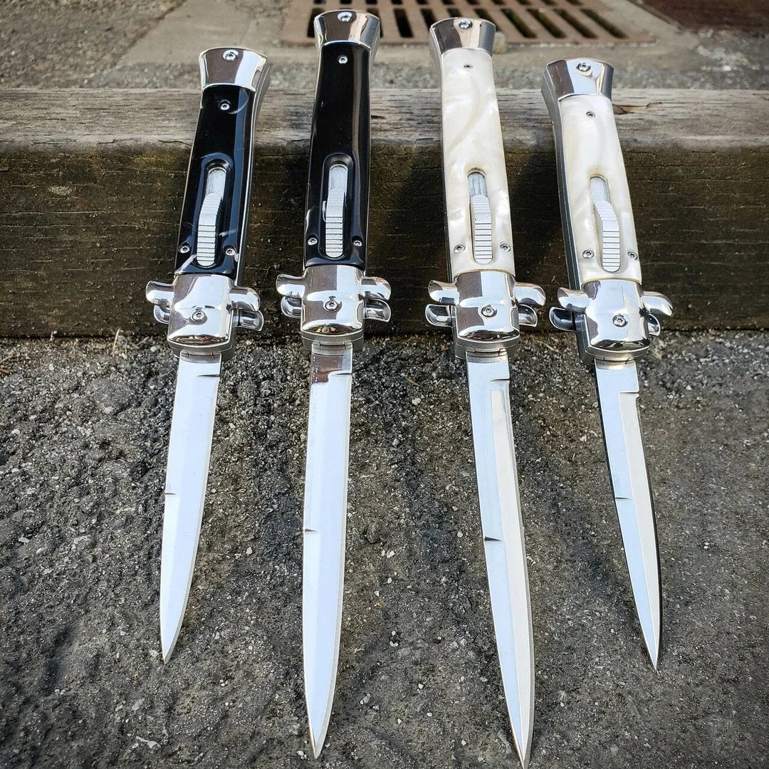 (🔥Разпродажба от последния ден - 50% отстъпка) Класически джентълмен италиански OTF нож