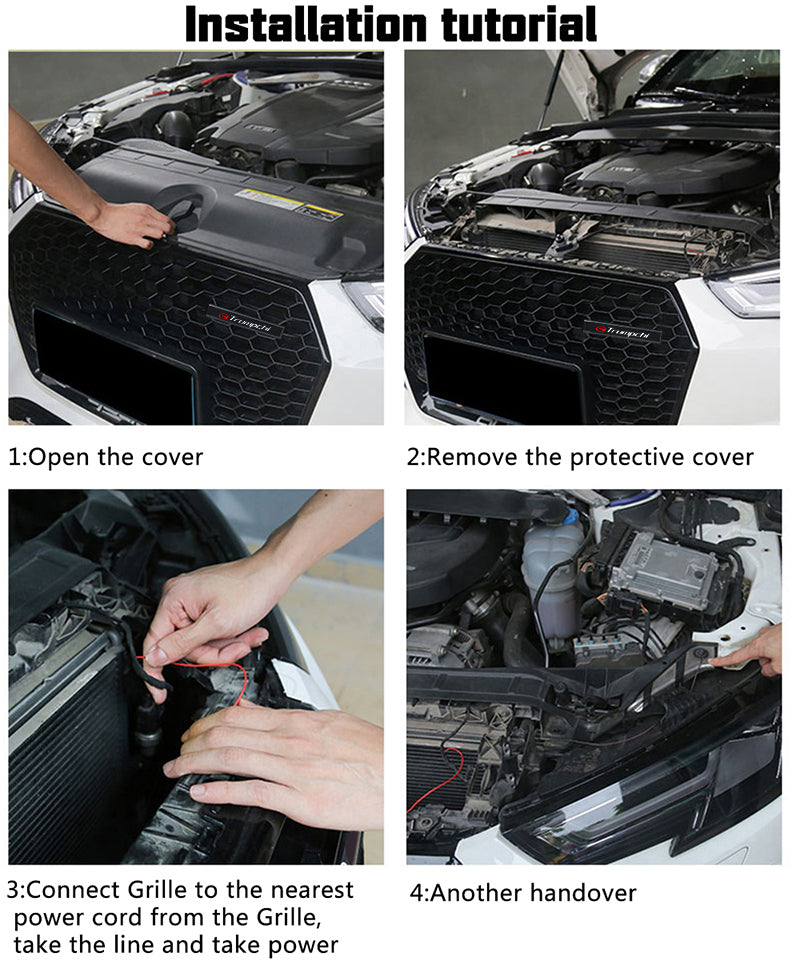 Гореща разпродажба ✨50% отстъпка ✨Стилна, атмосферна LED лампа с лого за централната решетка на вашия автомобил