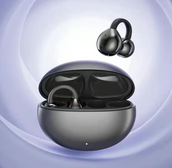 🎧Ултралека Bluetooth слушалка с щипка за ухо