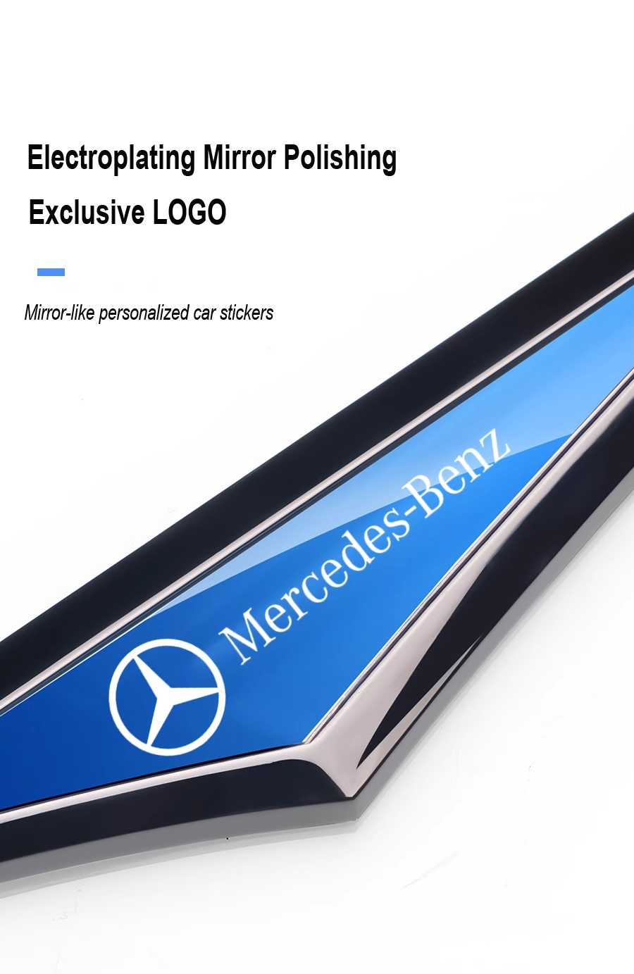 Креативни поцинковани метални стикери за кола ✨2 бр.✨