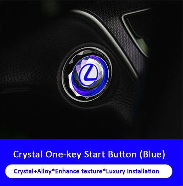 Promoție excelentă🔥Reducere de 49%🔥Buton de protecție cu cristal cu o singură cheie pentru pornire