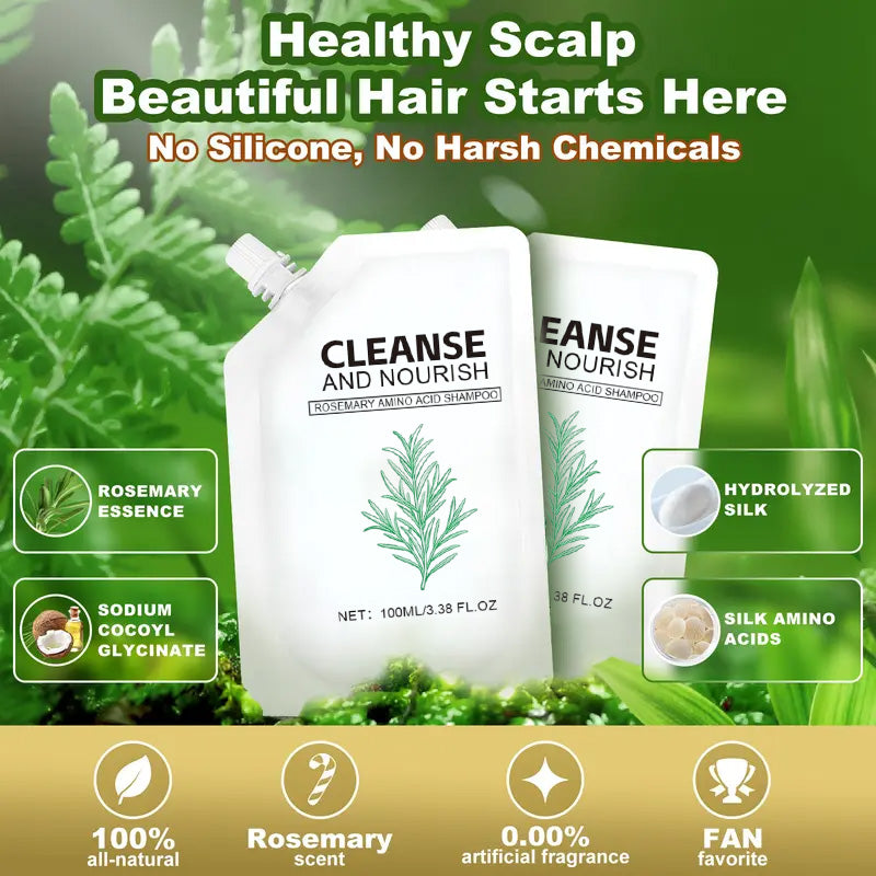 ✨Освежаващ шампоан за коса, който ѝ придава гладкост и блясък