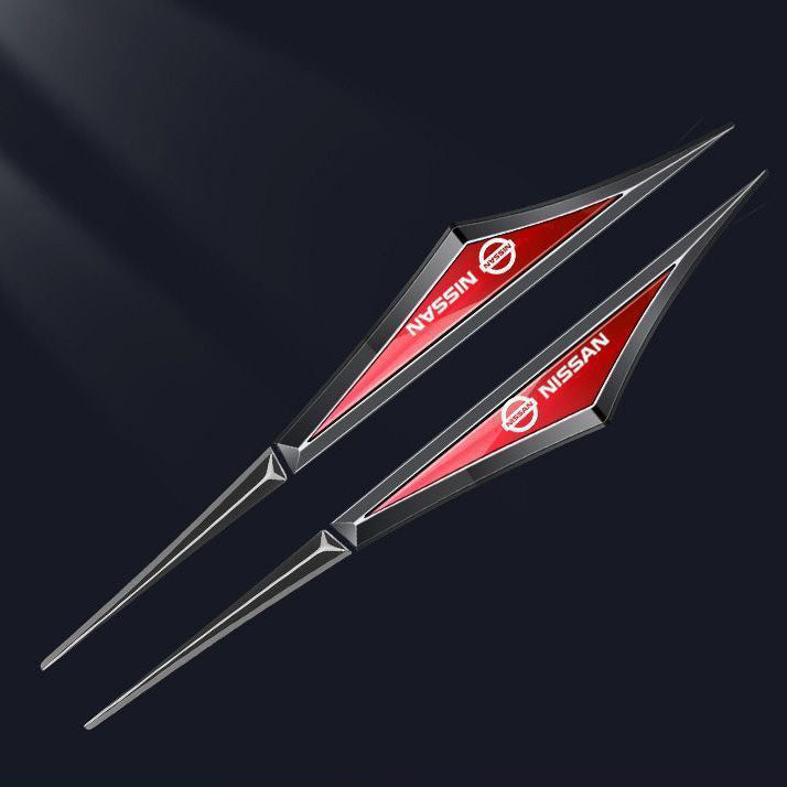 Креативни поцинковани метални стикери за кола ✨2 бр.✨