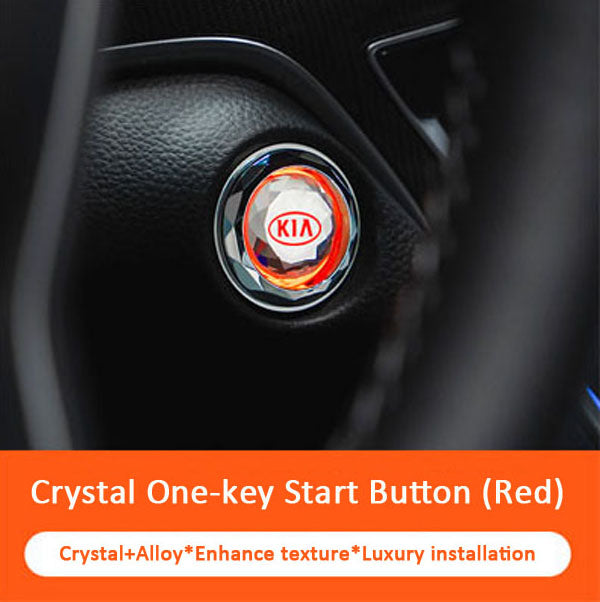 Promoție excelentă🔥Reducere de 49%🔥Buton de protecție cu cristal cu o singură cheie pentru pornire