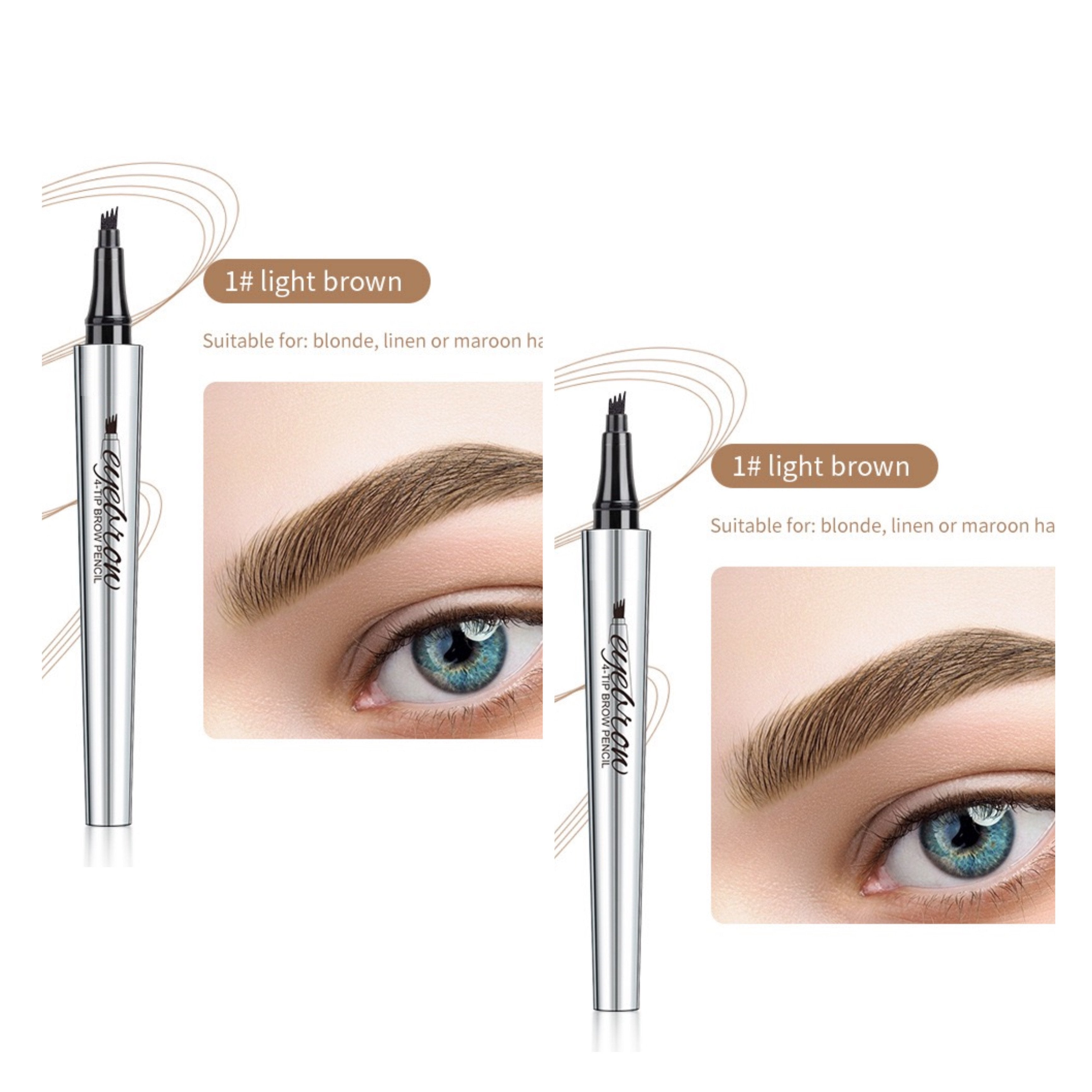 Водоустойчива 3D Microblading писалка за вежди (2 бр.)