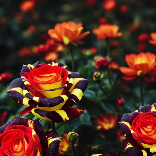 Рядка роза „Жар птица“ - Love Flower